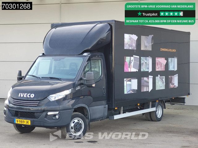 Iveco Daily 50C18 3.0L Automaat XXL 570cm Lang Bakwagen Airco Cruise Euro6 Meubelbak Koffer Airco Cr