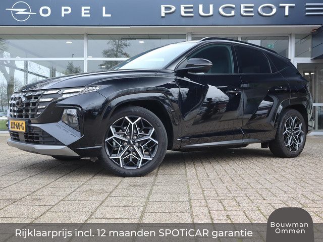 Hyundai TUCSON Hybrid N-Line 1.6 T-GDi PHEV 265pk AWD Automaat, Rijklaarprijs, Navigatie Stoel- en S