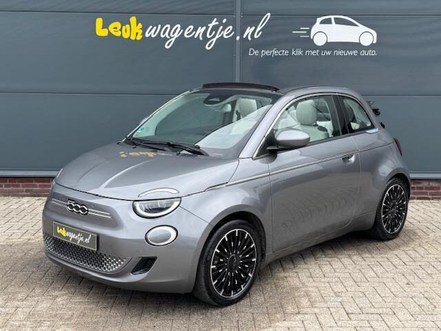 Fiat 500C e La Prima 42 kWh Cabrio *p-camera *17" *climate