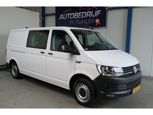 Volkswagen Transporter 2.0 TDI 150 PK L2H1 DC - N.A.P. Airco, Cruise, PDC, Trekhaak.