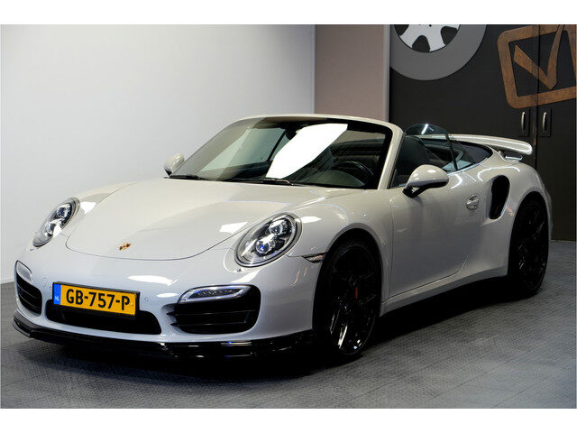 Porsche 911 Cabrio 3.8 Turbo 441kW/600pk PDK7 NL-AUTO!! AKRAPOVIC COMPLEET + SPORT CHRONO + PDLS PLU
