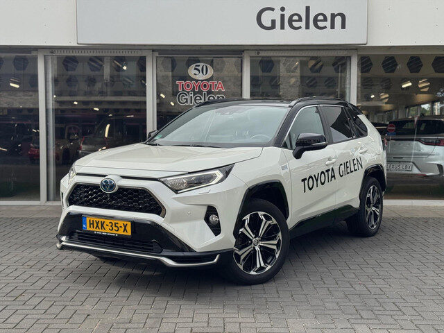 Toyota RAV4 2.5 Plug-in Hybrid AWD Bi-Tone Plus | Head up display, JBL, Leer, Geheugenfunctie, 360 c