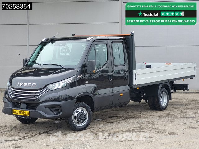Iveco Daily 35C21 BPM VRIJ! 3.0L Automaat 210PK 2025-Model Open laadbak Dubbel Cabine Dubbellucht Ca